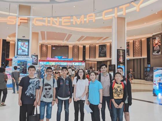 กิจกรรมนอกสถานที่ ชมภาพยนตร์ที่โรงภาพยนตร์